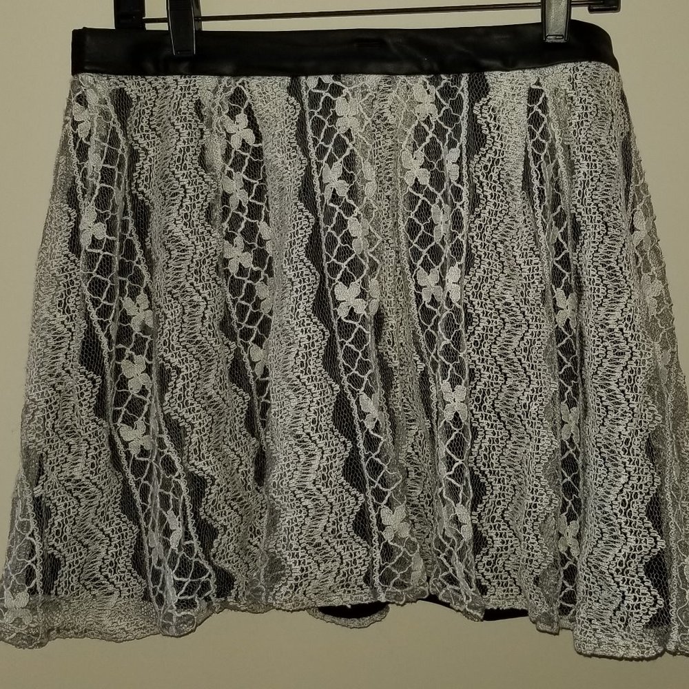 BCBG Lace Mini Skirt